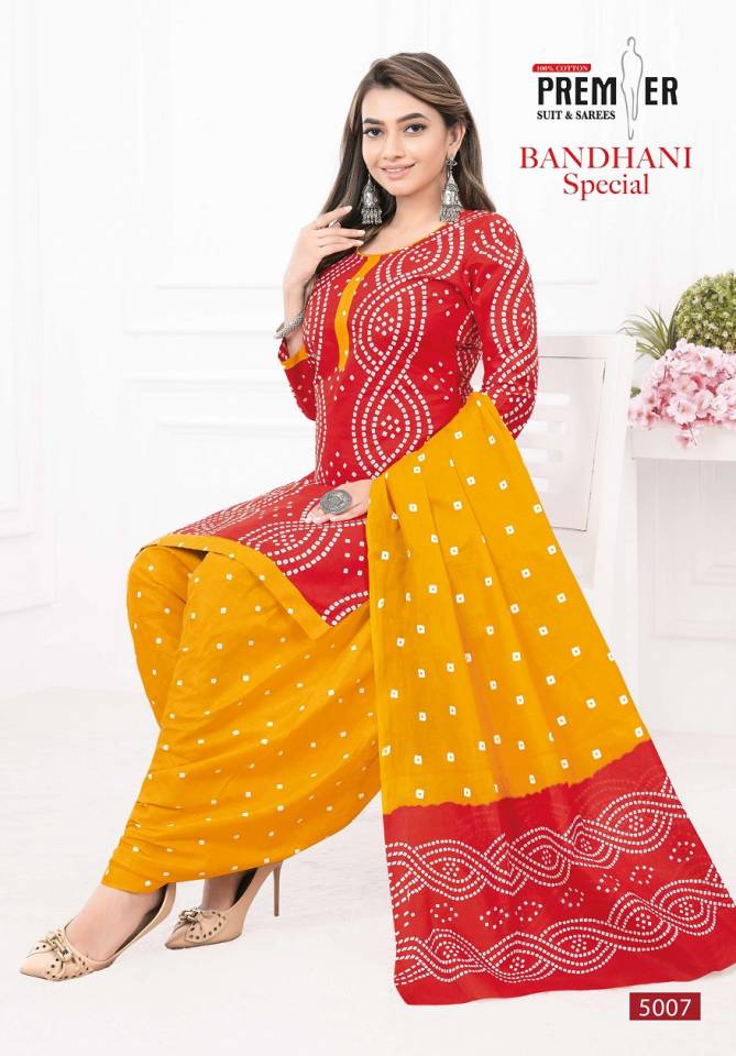 Bandhani Special Vol 5 By Premier Cotton Printed Patiala Readymade Dress Wholesale Price In Surat